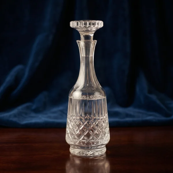 Waterford Lismore Crystal Wine Decanter with Stopper