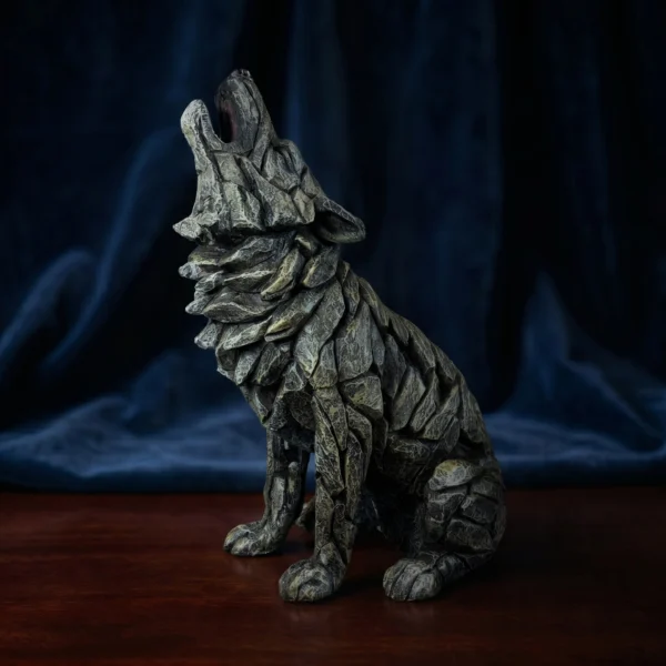Howling Wolf Sculpture